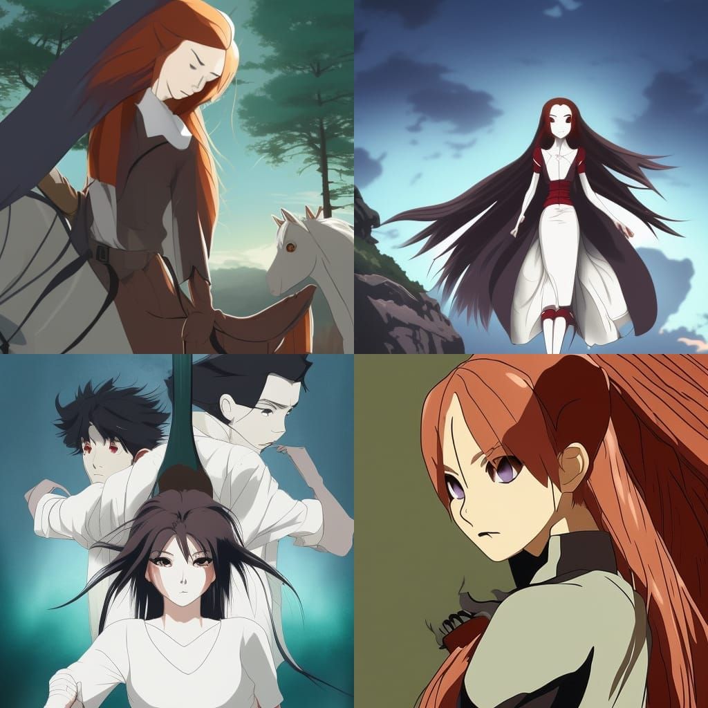 Vampire Rider: Anime-Style Concept Art