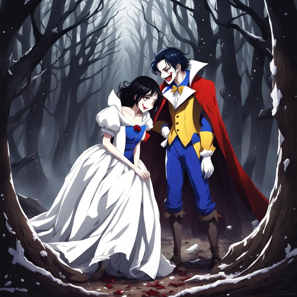 Snow White as Anime Antihero in Dark Forest