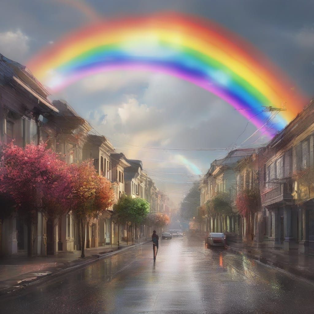 Rainbow After the Rain