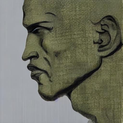 Sci-Fi Young Man Profile in 4K Detail