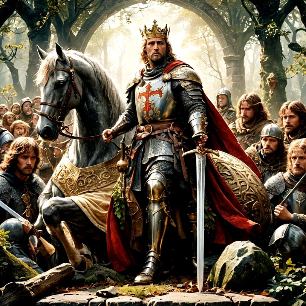 King Arthur, Knight of the Round Table