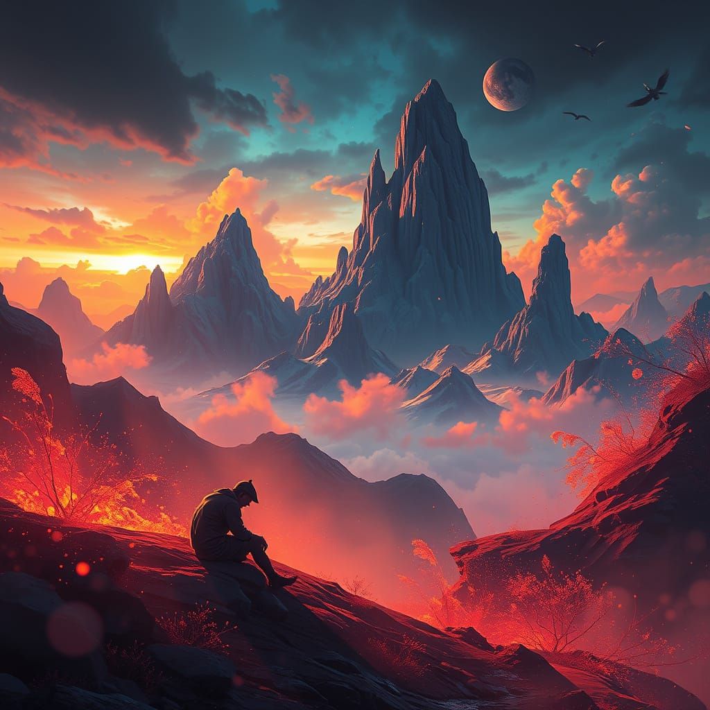 Ethereal Landscape of a Forgotten Realm