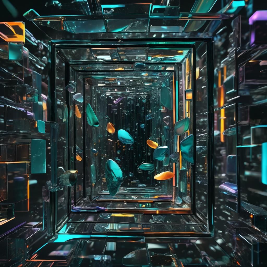 Ethereal 3D Organic Forms in Pastel Colors
