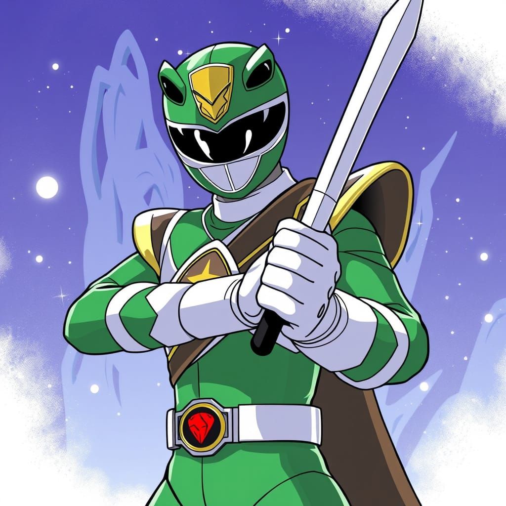Green Power Ranger Ghibli