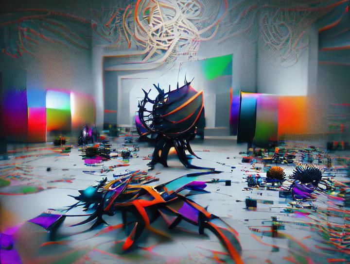 Surreal Nightmare Scene