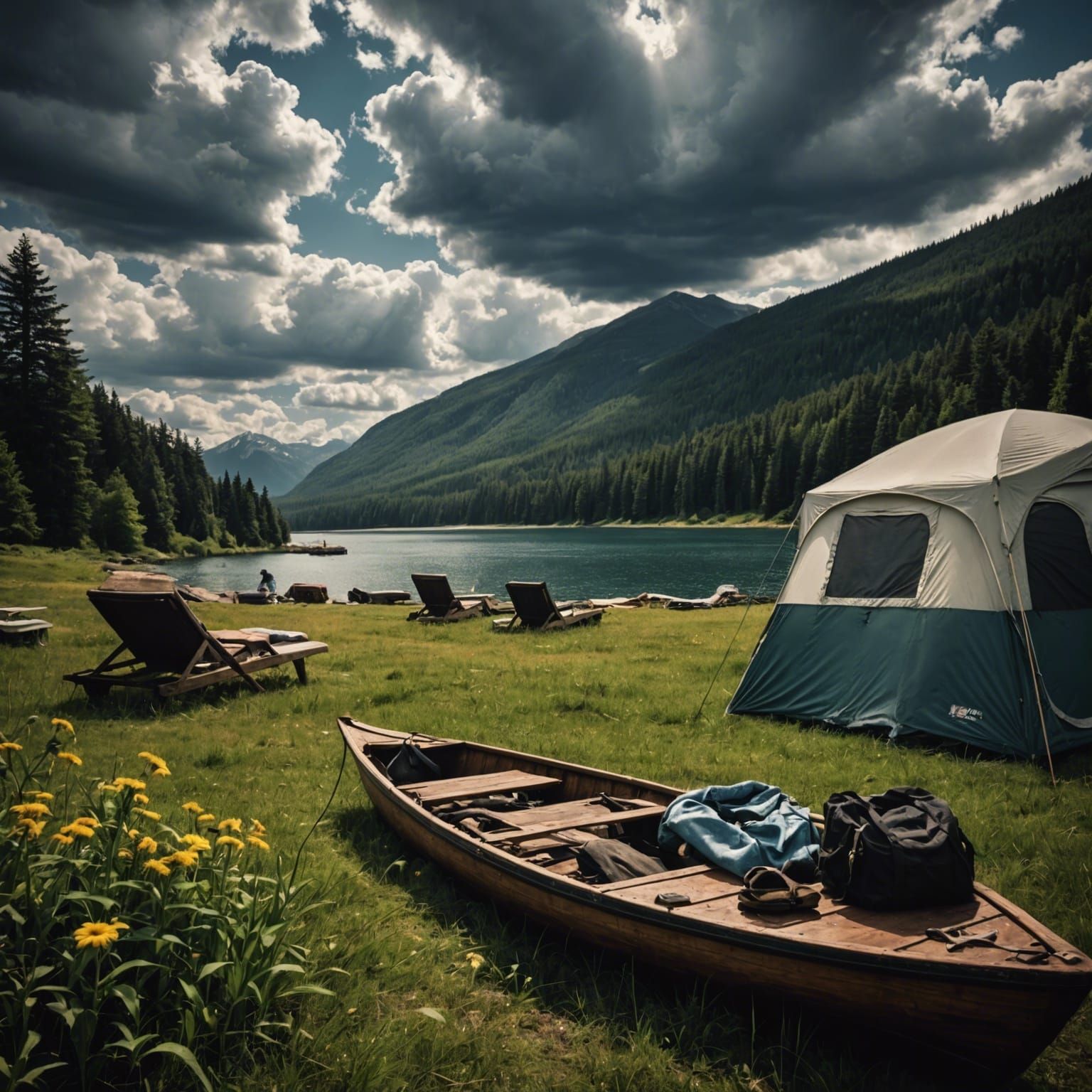 Impending Doom on a Summer Day in HDR