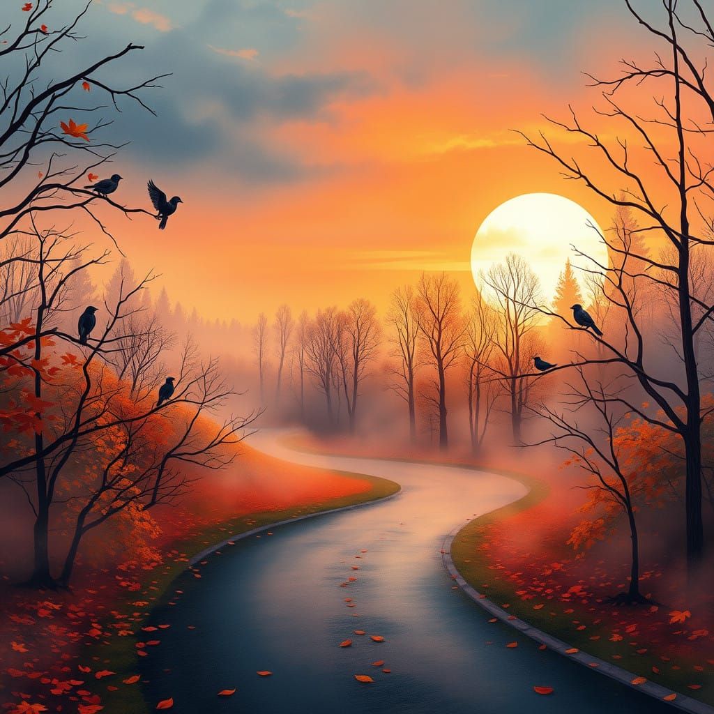 Whispers of Autumn in Soft Pastel Hues