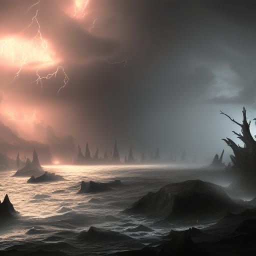 Storm and Sea