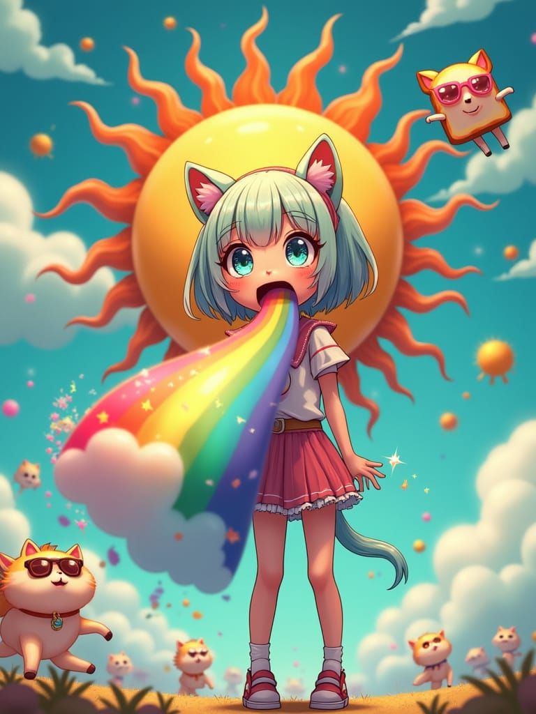 This world is too cute for me!