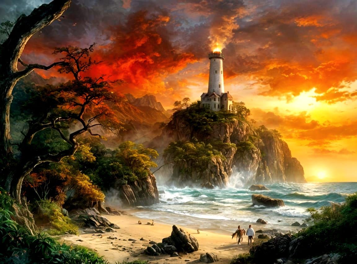 Early Morning at the Beach