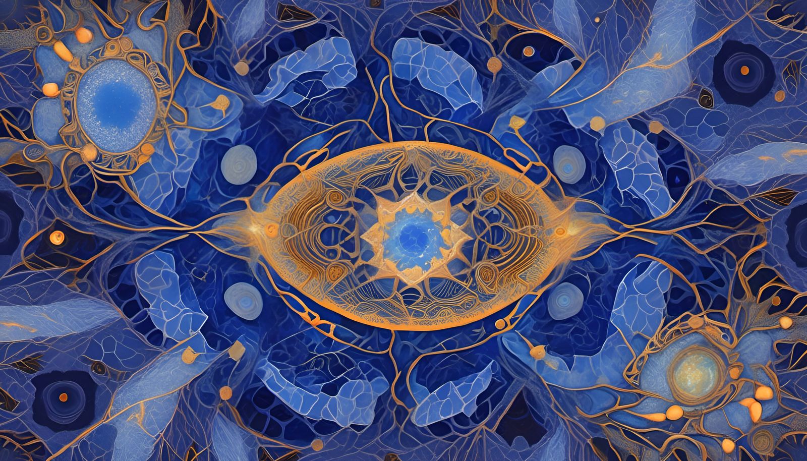 Fractal Marsupial with Gemstone Texture