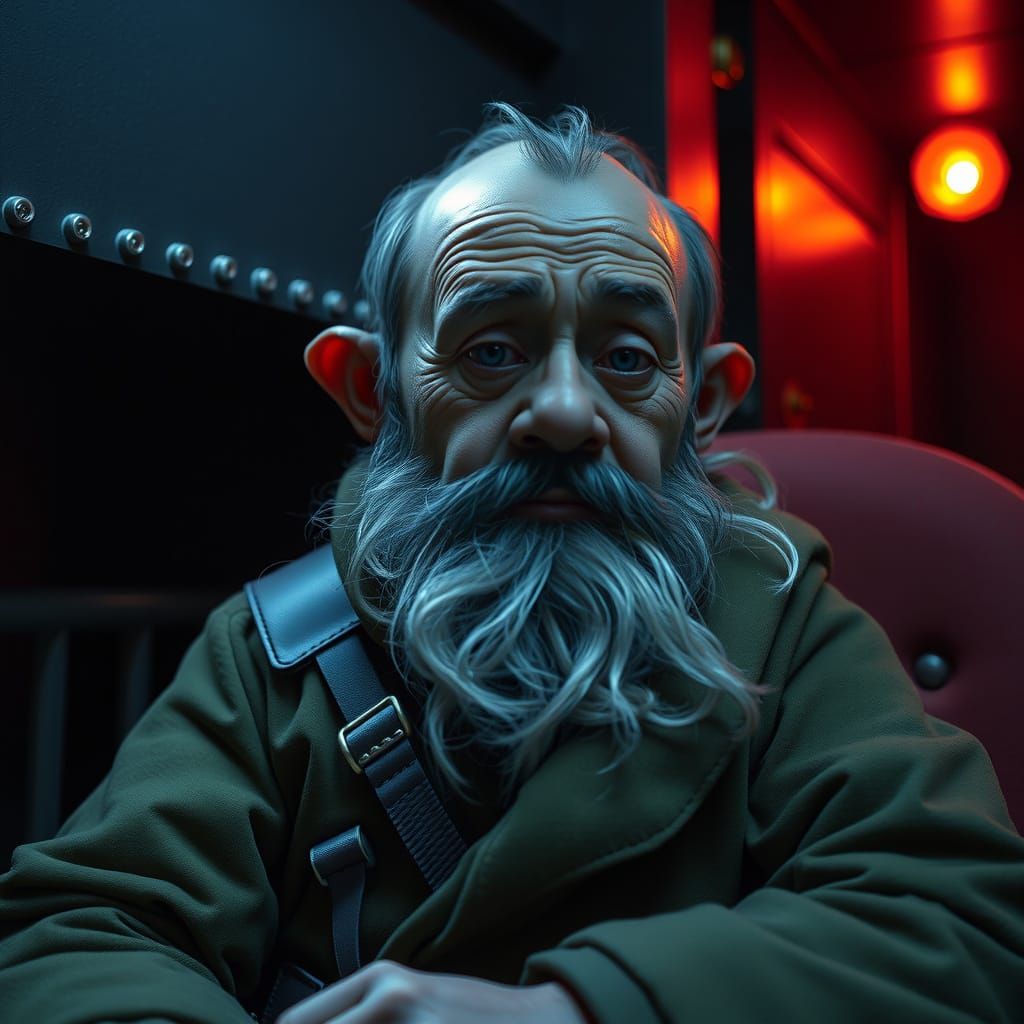 Dwarf on a Ship: A Cinematic Portrait of Sulu