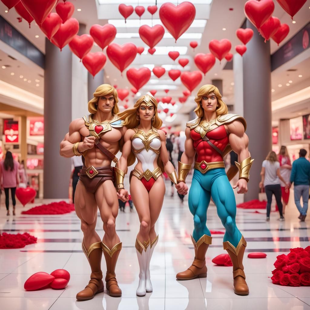 HeMan found a capable hand for her Sister SheRa..