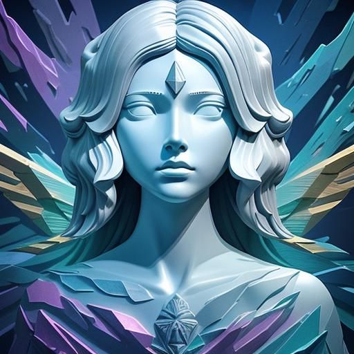 Gritty Sci-Fi Diorama in Retro Style