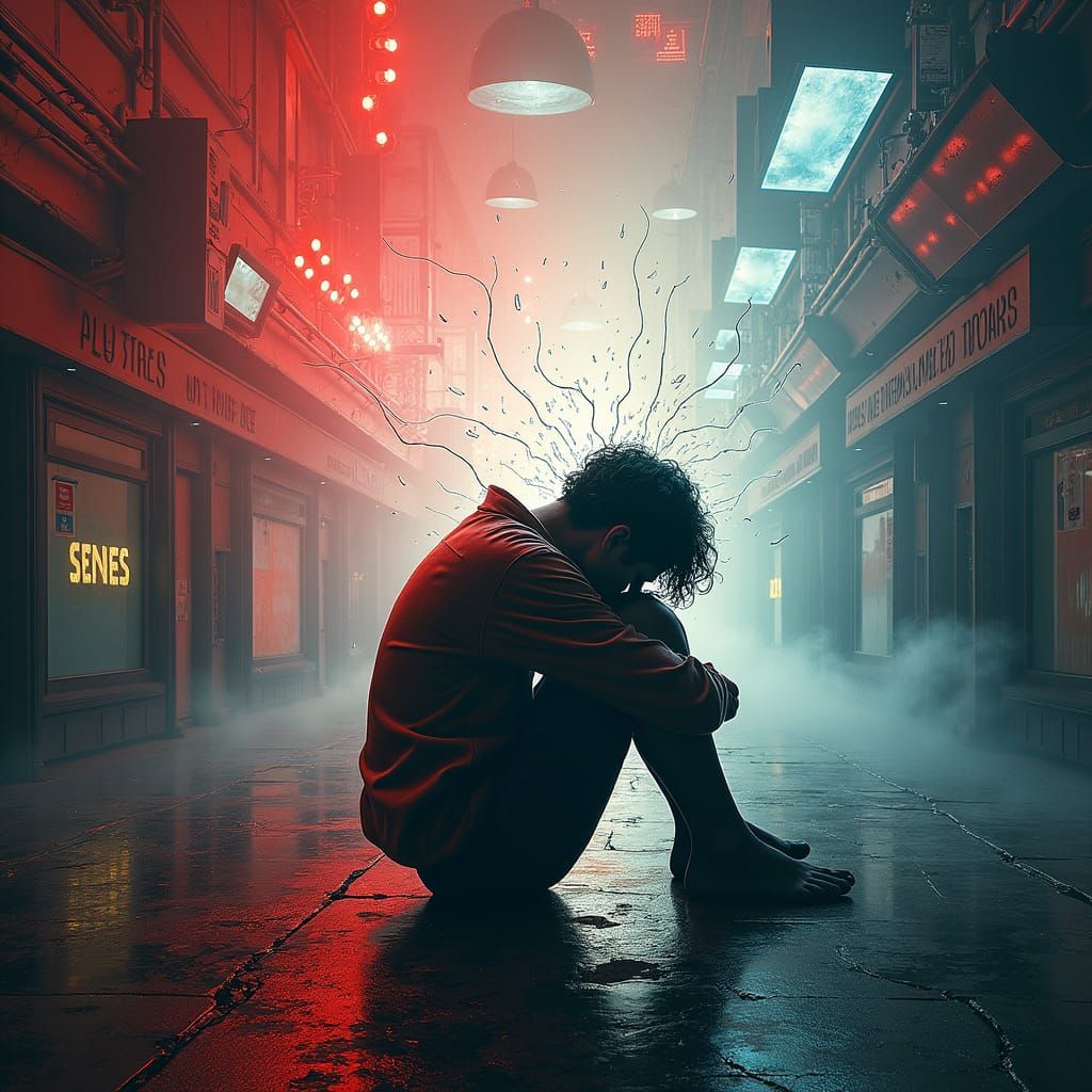 Emotional Surrealism: Autistic Burnout Visualized