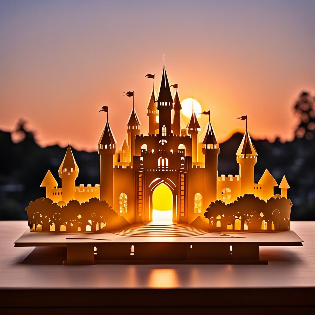 Kirigami Castle