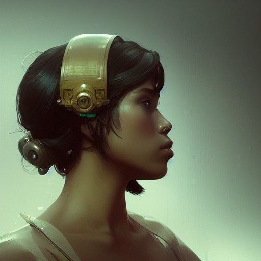 Detailed Monkey Army Portrait in Artgerm Style