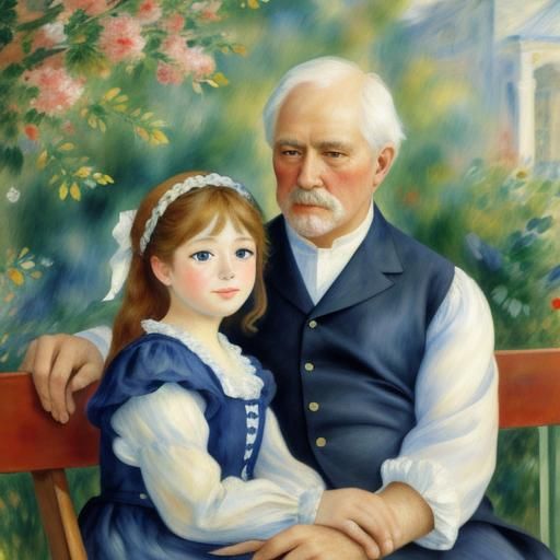 A Girl with a Grandfather - Joanna P.