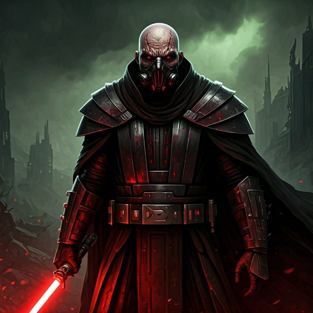 Darth Malgus: Menace on a Ruined Battlefield