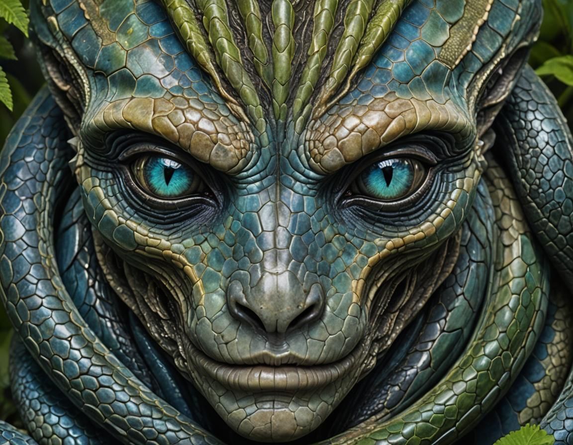 alien and snake hybrid