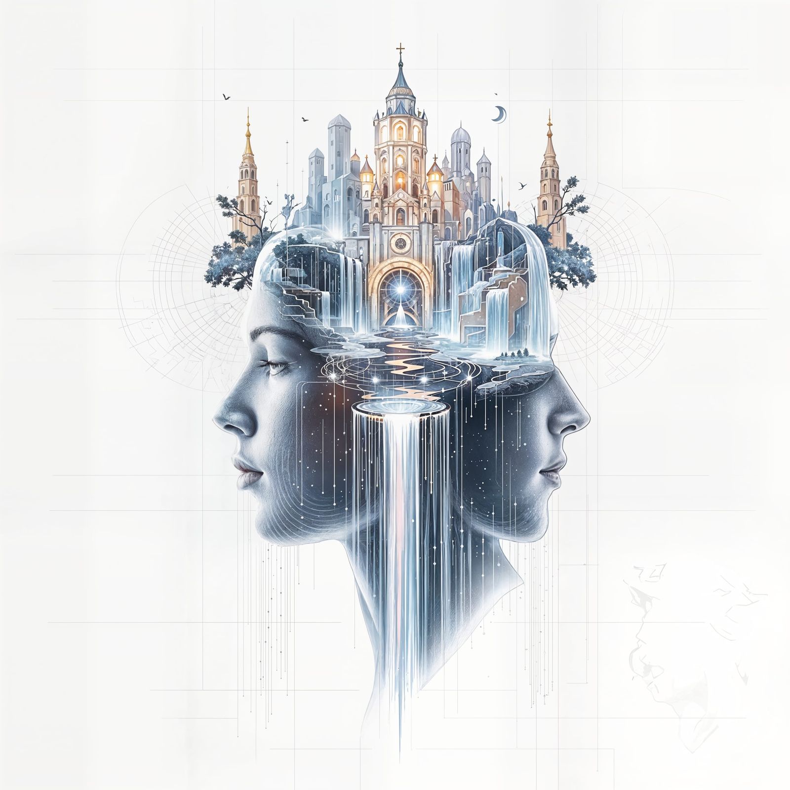 Symmetrical Portal to Freedom Erupts from the Mind