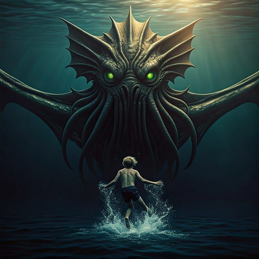 Eldritch Sea Horror Emerges from Void