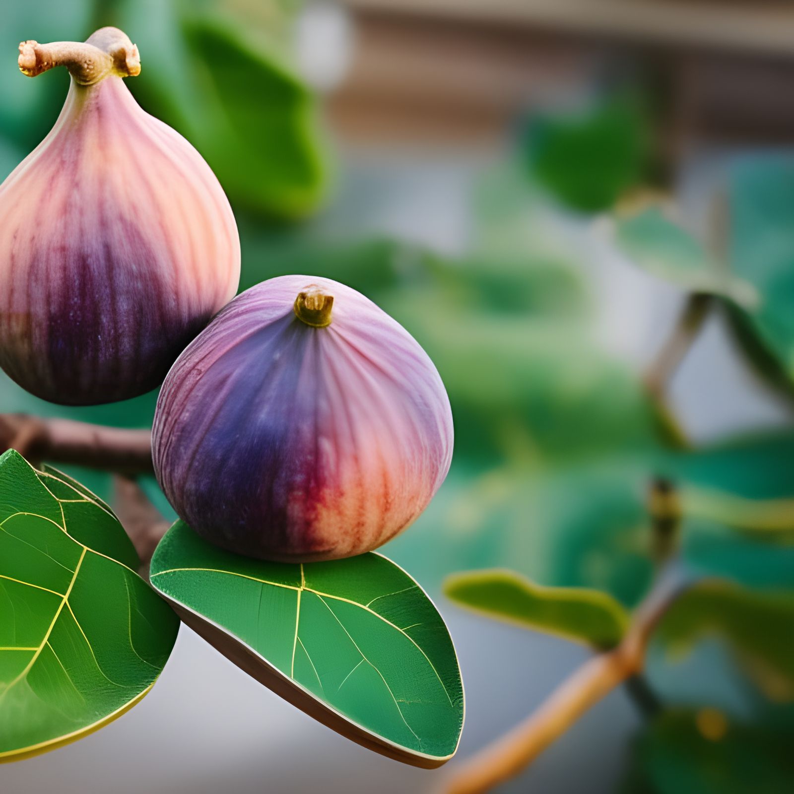 Fig in Natural Light: Professional Photography