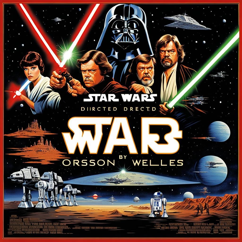 Star Wars in the Style of Orson Welles
