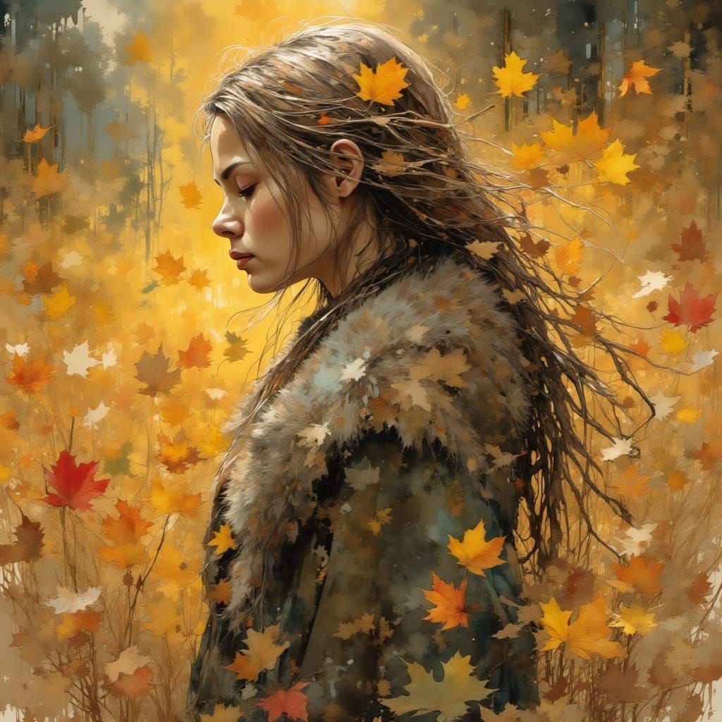 Beauty of Falling Leaves