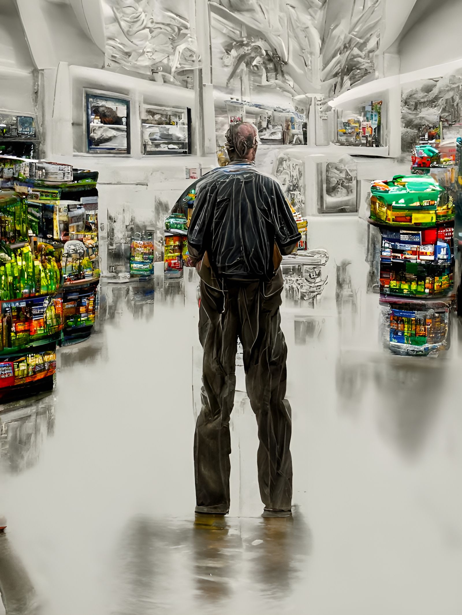 Man in the store 2
