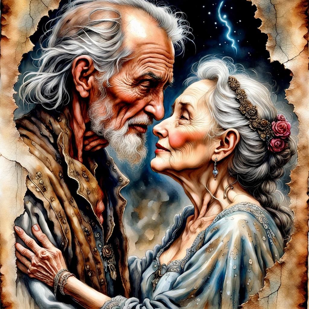 Never too old to fall in Love ...