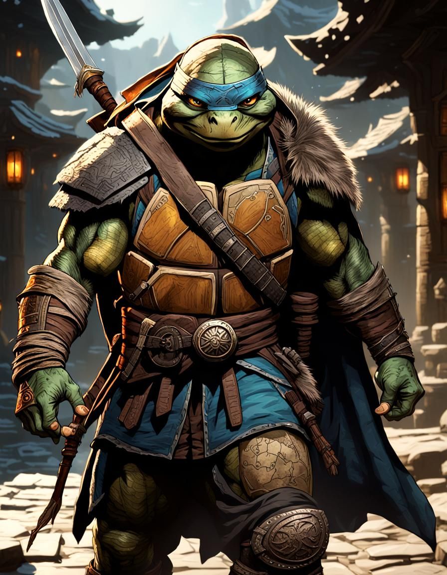 Tortle Fighter DnD