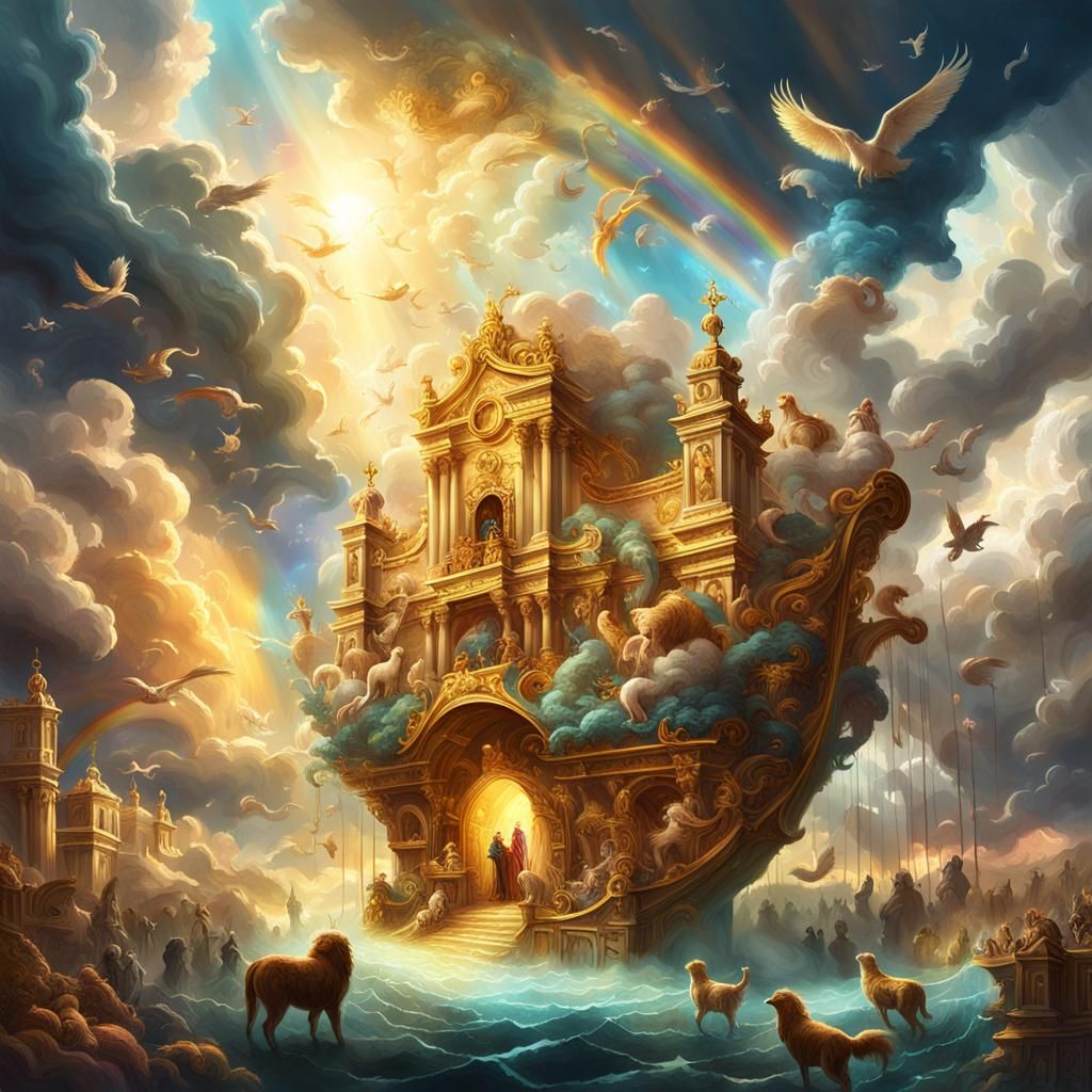 Baroque Fantasy: Noah's Ark in the Sky