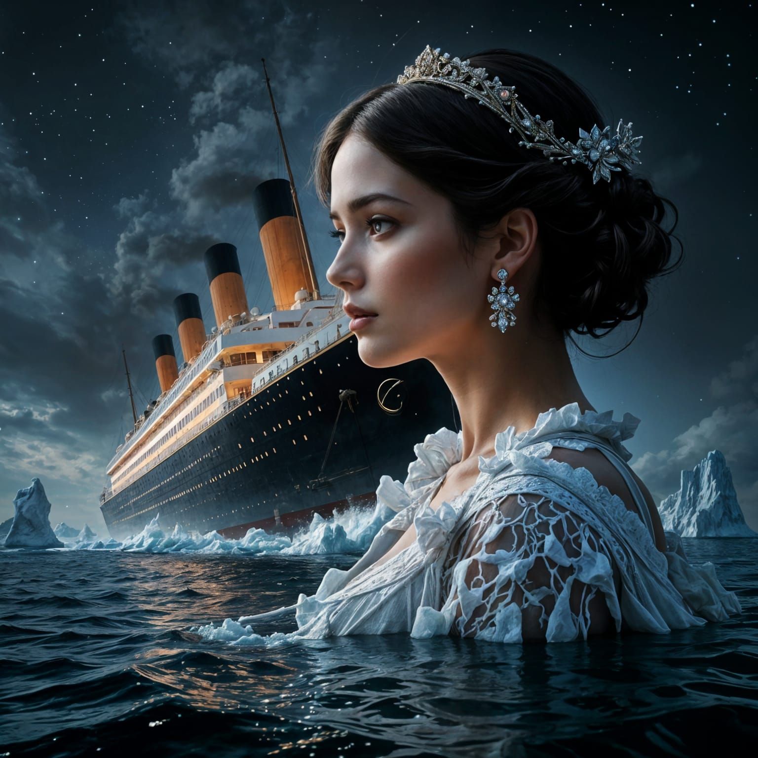 Titanic sinks - 15th April 1912