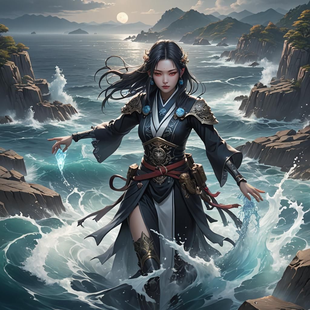 Jiyoo, Atlantis tidestorm.