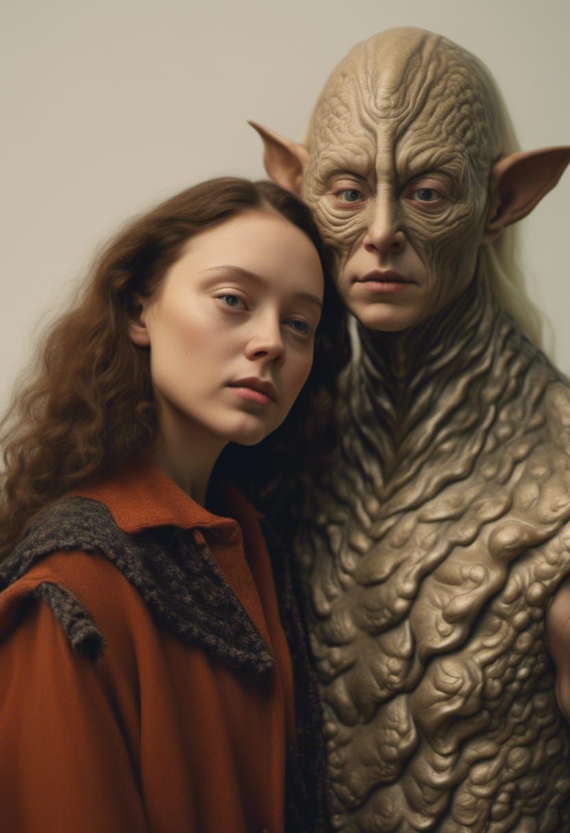 Art History Characters Party: Hyperrealistic Photography