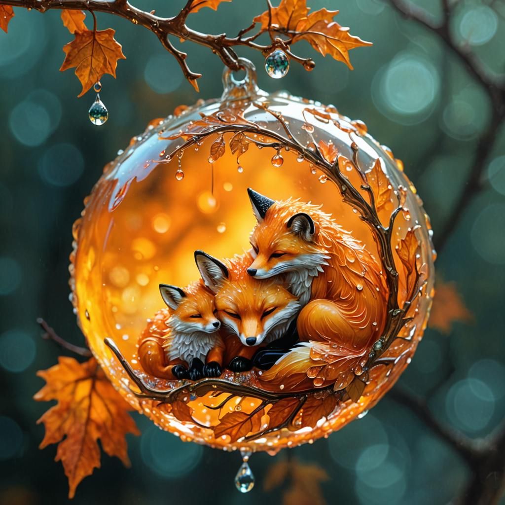 Autumn Foxes