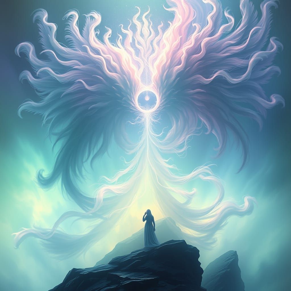 Ethereal Being at Mystic Realm Threshold