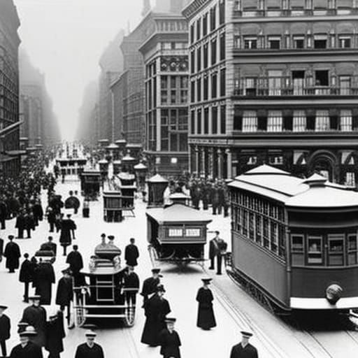 Turn of the Century City Street in Unreal Engine