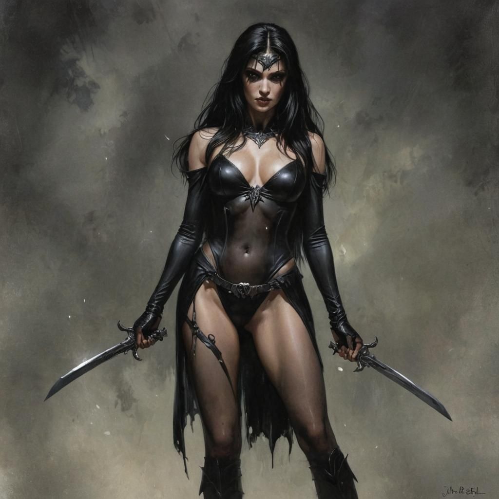 Grimdark Fantasy Illustration