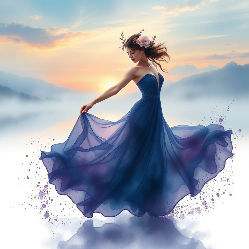 Misty Dawn Ballerina