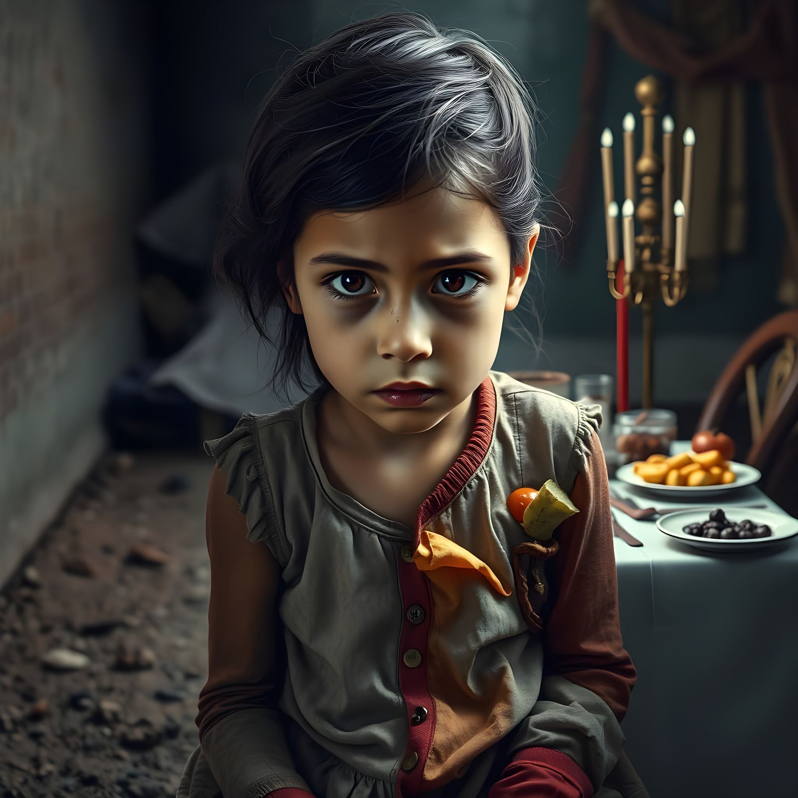 A Heartbreaking Contrast of Poverty and Excess in a Young Gi...