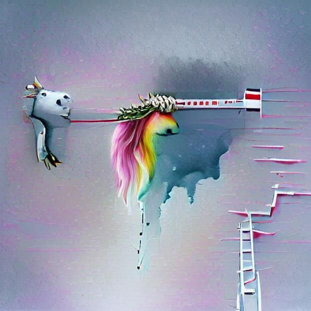 Unicorn Image Generated from Simple Prompt