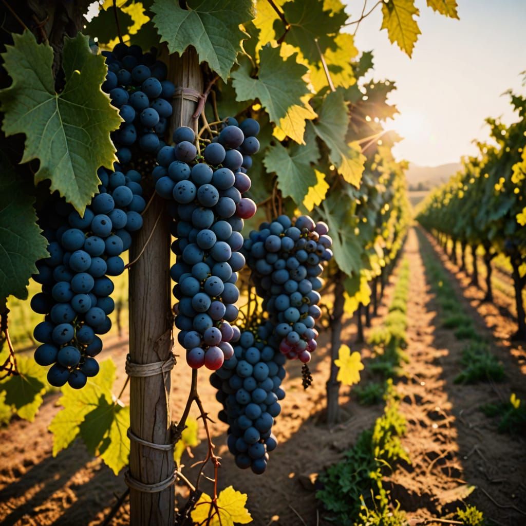 Golden Vineyard Masterpiece