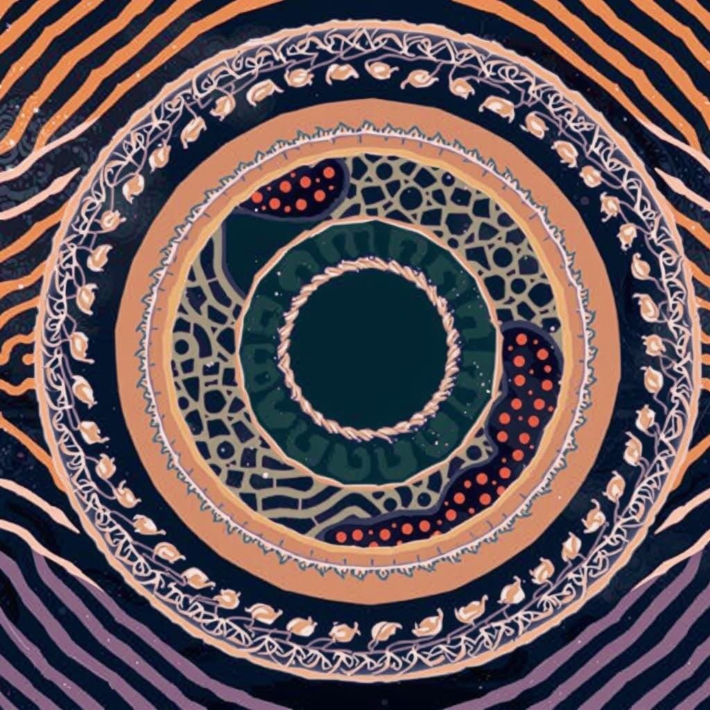 Sacred Geometry Botanicals in Soft Ethereal Light