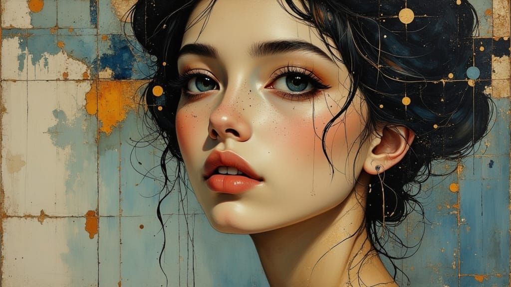 Exotic Indonesian Beauty in Vibrant Earth Tones