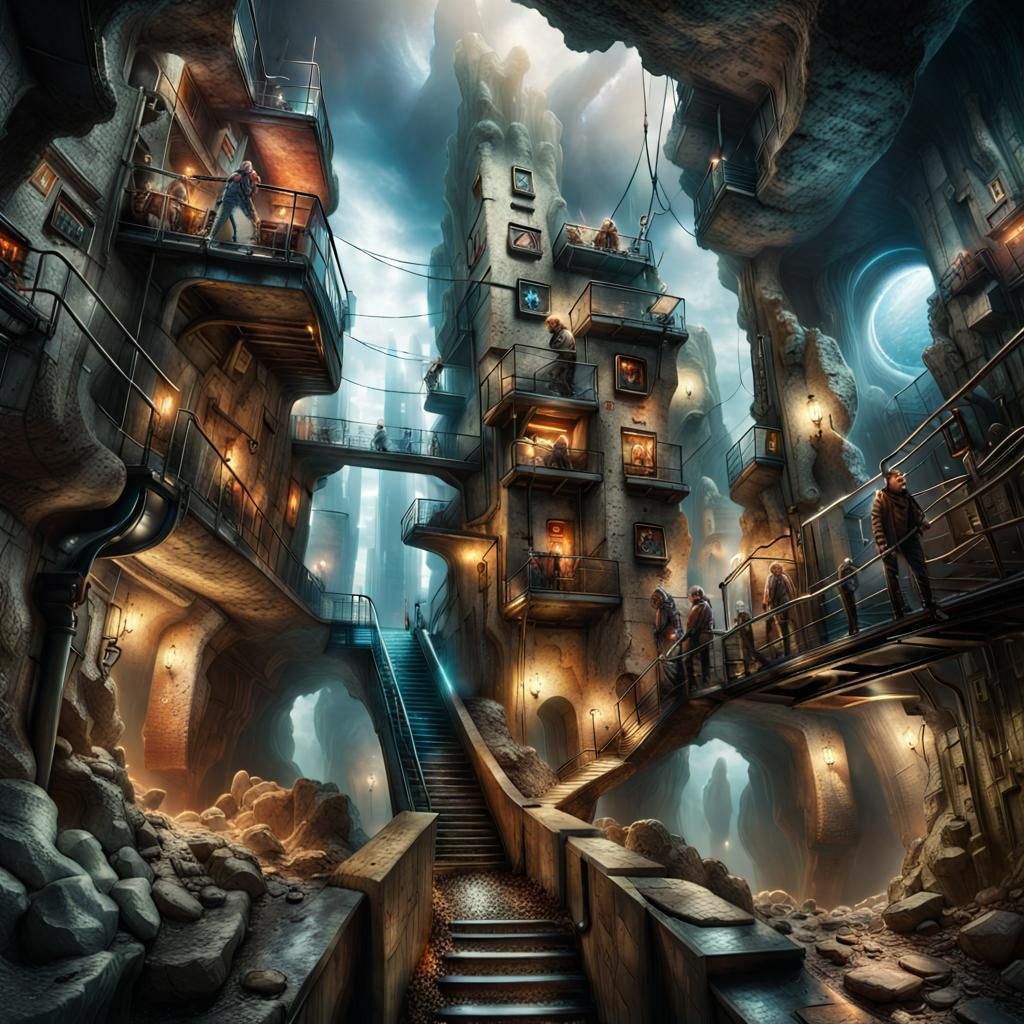 Underground City 🌆🚇🌀