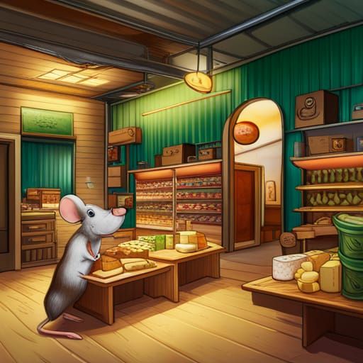 Cheese Supermarket: A Miniature World for Mice