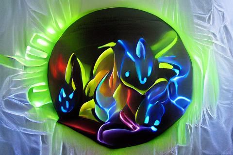 Colorful Dreamscape with Rounded Shapes