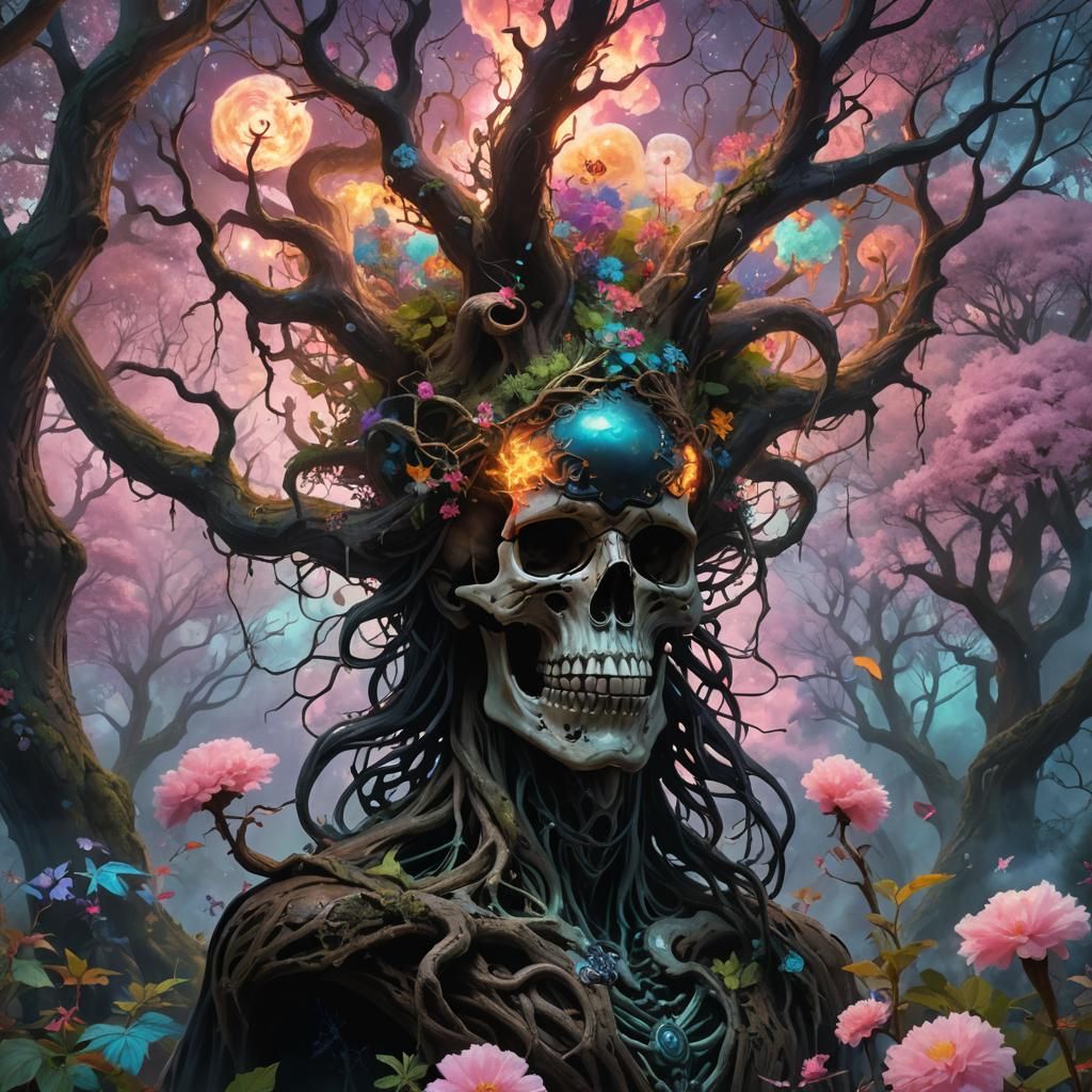 Mystical Dark Overlord in Anime Isekai Forest